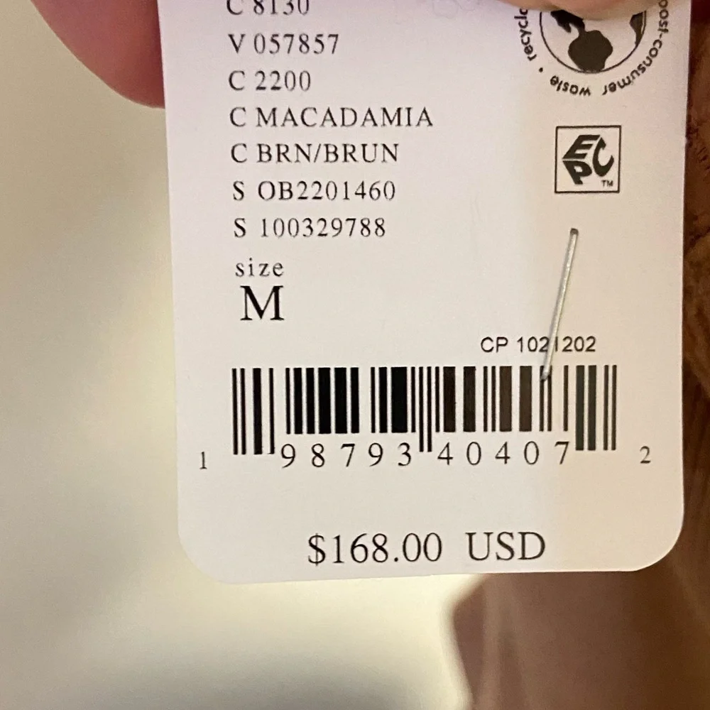 Free people Gesibelle in Macadamia Brown skirt set A line Medium NWT - Picture 15 of 16